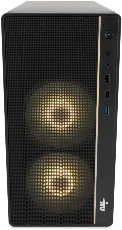 ПК IRU Tactio 310H6SEA MT i5 14400F (2.5) 16Gb SSD1Tb RTX5060 8Gb без ОС GbitEth 500W черный (RUS) (2164592)