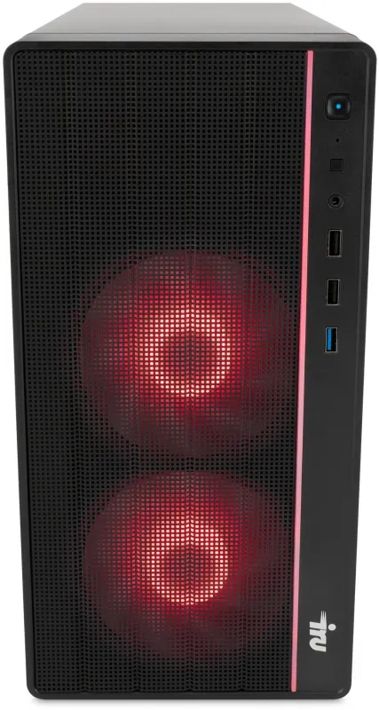 ПК IRU Tactio 310H6SEA MT i5 14400F (2.5) 32Gb SSD1Tb RTX5060 8Gb без ОС GbitEth 500W черный (RUS) (2164593)