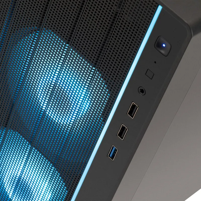 ПК IRU Tactio 310H6SEA MT i5 14400F (2.5) 32Gb SSD1Tb RTX5060 8Gb без ОС GbitEth 500W черный (RUS) (2164593)