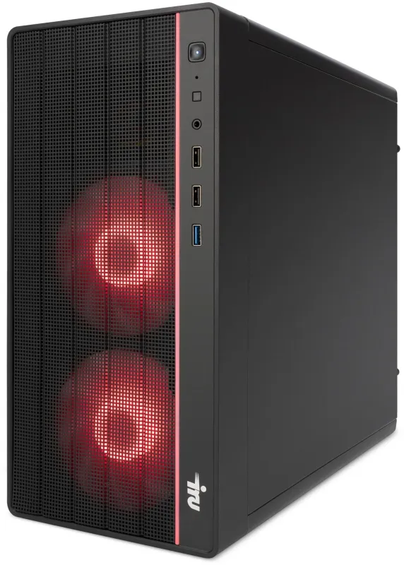 ПК IRU Tactio 310H6SEA MT i5 12400F (2.5) 16Gb SSD512Gb RTX5060 8Gb без ОС GbitEth 500W черный (RUS) (2165188)