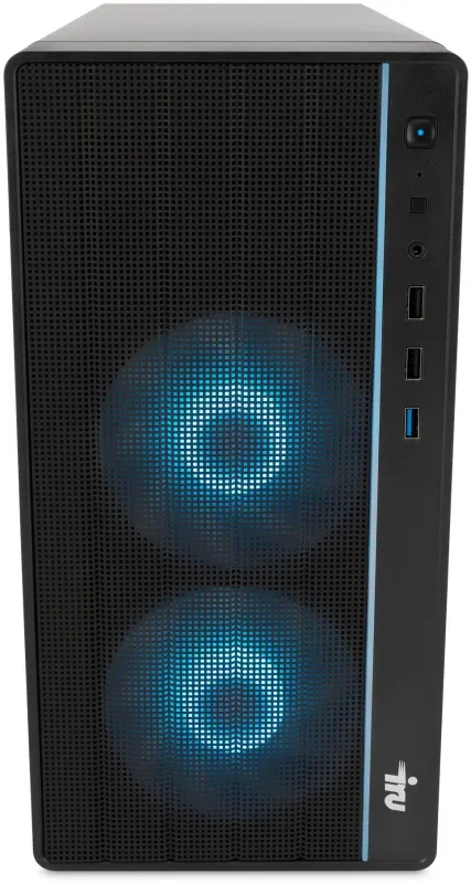 ПК IRU Tactio 310H6SEA MT i5 12400F (2.5) 32Gb SSD512Gb RTX5060 8Gb без ОС GbitEth 500W черный (RUS) (2165189)