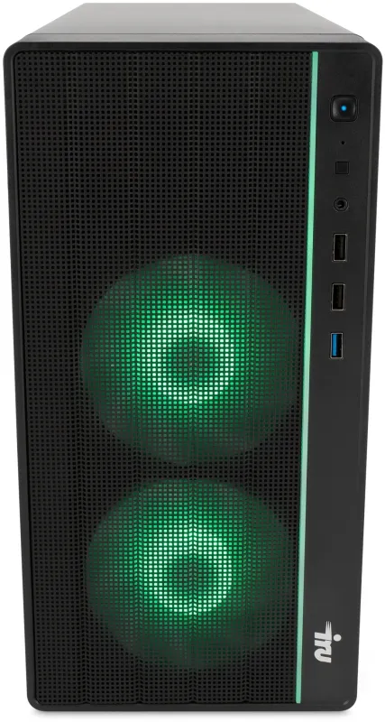 ПК IRU Corp 310H5SEA MT i5 11400F (2.6) 16Gb SSD512Gb GTX1660 Super 6Gb FreeDOS GbitEth 500W черный (RUS) (2165200)