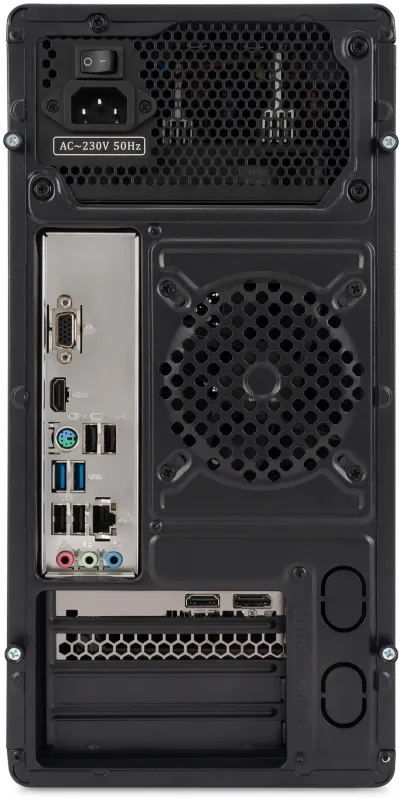 ПК IRU Corp 310H5SEA MT i5 11400F (2.6) 16Gb SSD512Gb GTX1660 Super 6Gb FreeDOS GbitEth 500W черный (RUS) (2165200)