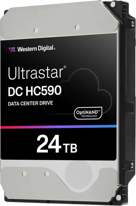 Жесткий диск WD SAS 3.0 24TB 0F59373 WUH722624AL5204 Server Ultrastar DC HC590 (7200rpm) 512Mb 3.5"