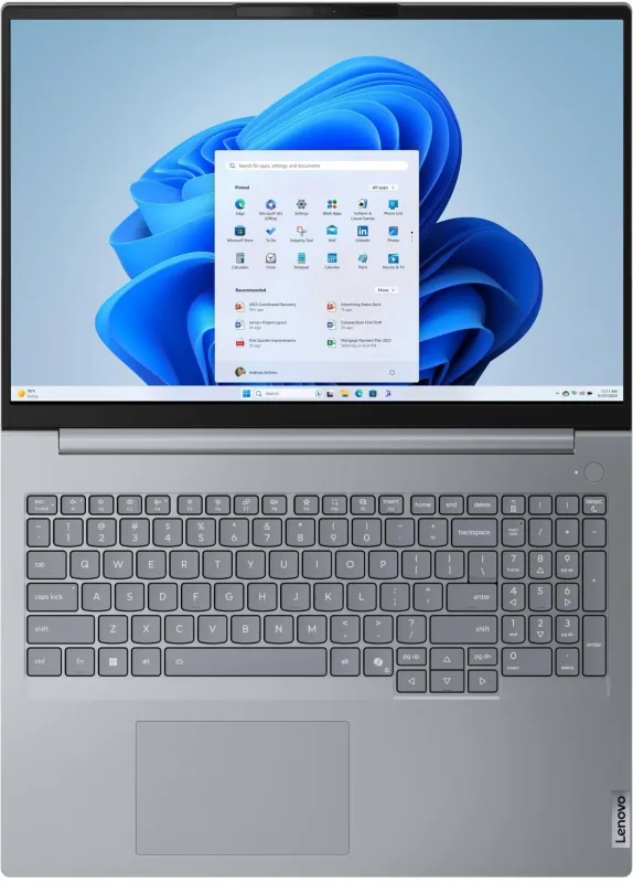 Ноутбук Lenovo Thinkbook 16 G8 IRL Core 5 210H 16Gb SSD512Gb Intel Graphics 16" IPS Touch WUXGA (1920x1200) Windows 11 Pro grey WiFi BT Cam (21SH0003US)