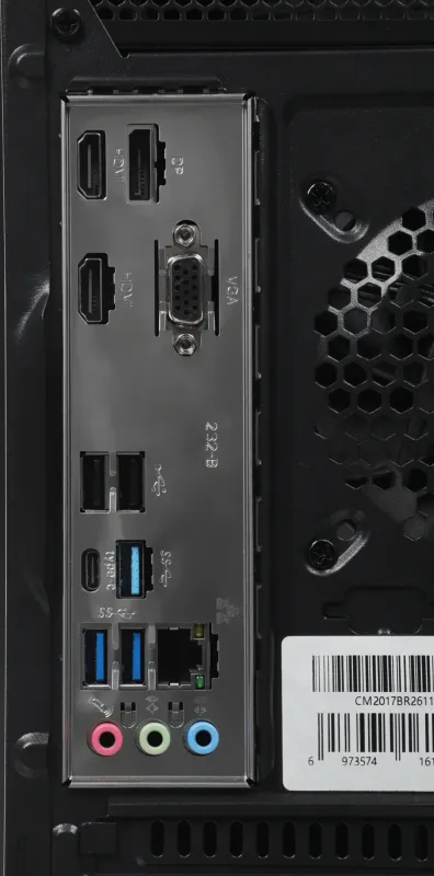 ПК АРМ Amur Нарвал B7I21 АМУЕ.466219.002 MT i5 12400 (2.5) 16Gb SSD512Gb UHDG 730 без ОС GbitEth 500W мышь клавиатура черный (RUS) (2168216)