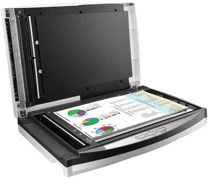 Сканер планшетный/протяжный Plustek SmartOffice PL4080 (0283TS) A4 белый