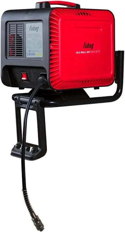 Компрессор поршневой Fubag Ols Wall 260 безмасляный 260л/мин 1500Вт красный/черный