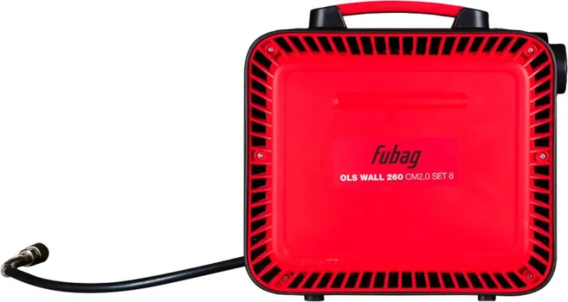 Компрессор поршневой Fubag Ols Wall 260 безмасляный 260л/мин 1500Вт красный/черный