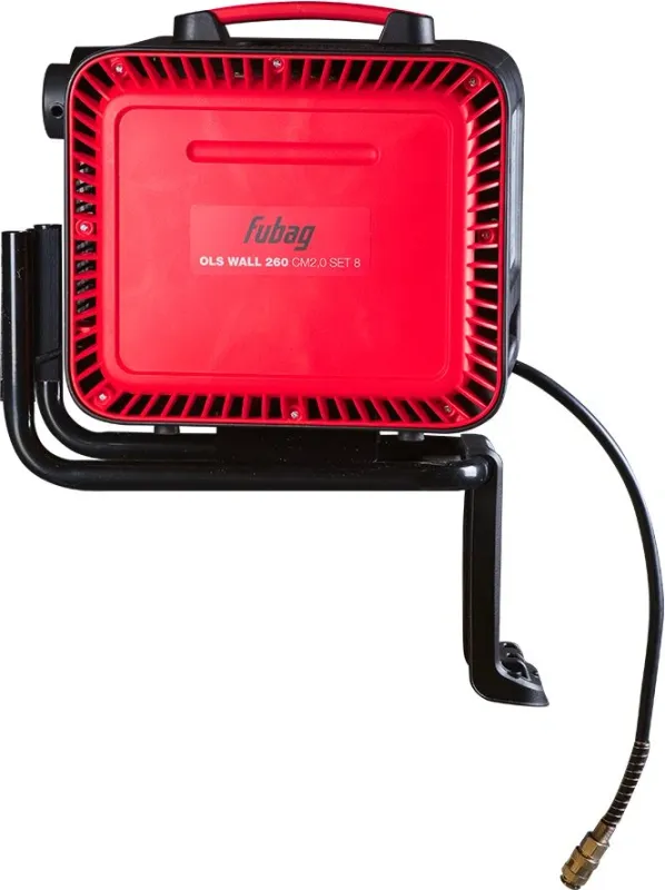 Компрессор поршневой Fubag Ols Wall 260 безмасляный 260л/мин 1500Вт красный/черный