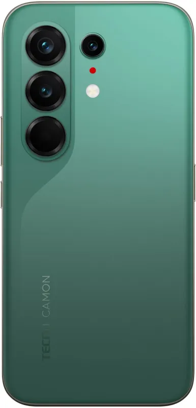 Смартфон Tecno Camon 50 Ultra 5G 256Gb 8Gb зеленый моноблок 3G 4G 6.78" 1208x2644 Android 16 50Mpix 802.11 a/b/g/n/ac NFC GPS GSM900/1800 GSM1900 Protect