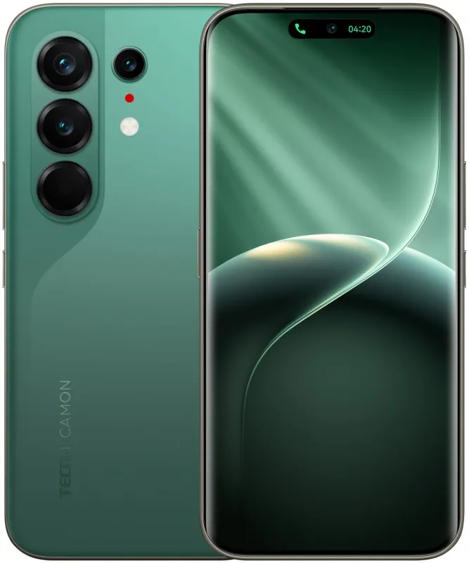 Смартфон Tecno Camon 50 Ultra 5G 256Gb 8Gb зеленый моноблок 3G 4G (CN7C 256+8 CYPRESS GREEN)