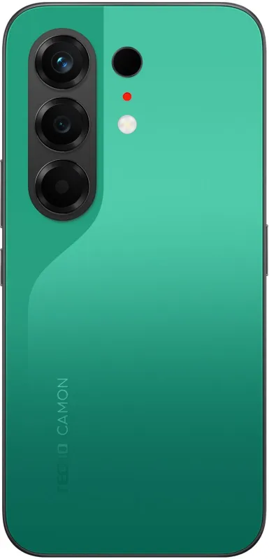 Смартфон Tecno Camon 50 256Gb 12Gb хвойный зеленый моноблок 3G 4G 6.78" 1208x2644 Android 16 50Mpix 802.11 a/b/g/n/ac NFC GPS GSM900/1800 GSM1900 Protect