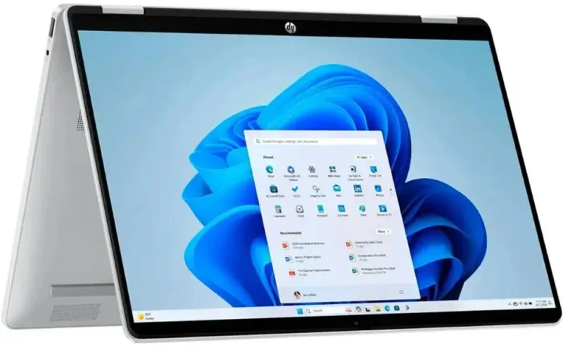 Ноутбук HP OmniBook 5 Flip 14-fp0023dx Core 7 150U 16Gb SSD512Gb Intel Graphics 14" IPS Touch FHD+ (1920x1200) Windows 11 Home silver WiFi BT Cam (B86Q7UA)