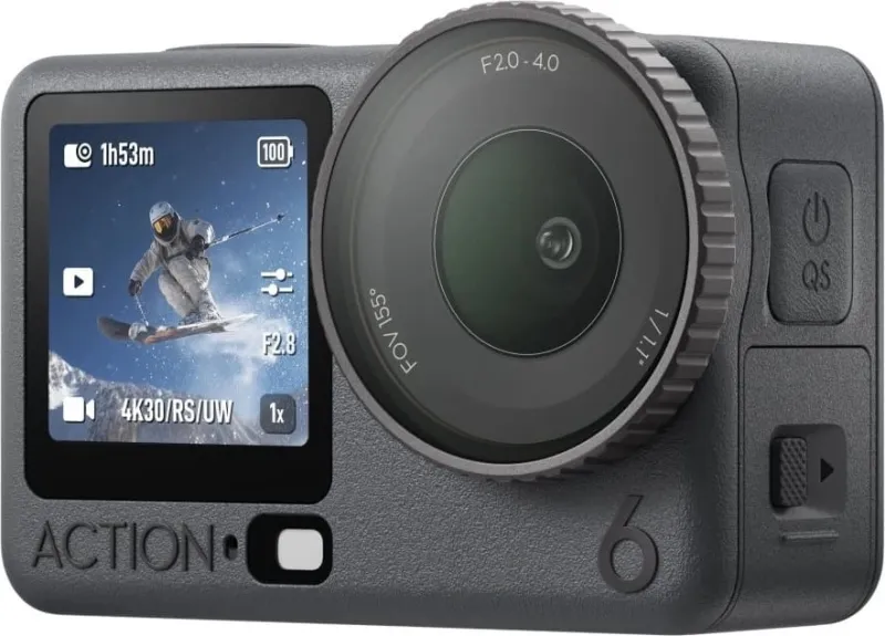 Экшн-камера Dji Osmo Action 6 Standard Combo 1xCMOS 38Mpix черный/черный