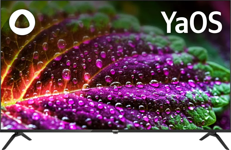 Телевизор LED BBK 42.5" 43LEX-8231/UTS2C (B) Яндекс.ТВ черный 4K Ultra HD 60Hz DVB-T2 DVB-C DVB-S2 USB WiFi Smart TV (RUS)