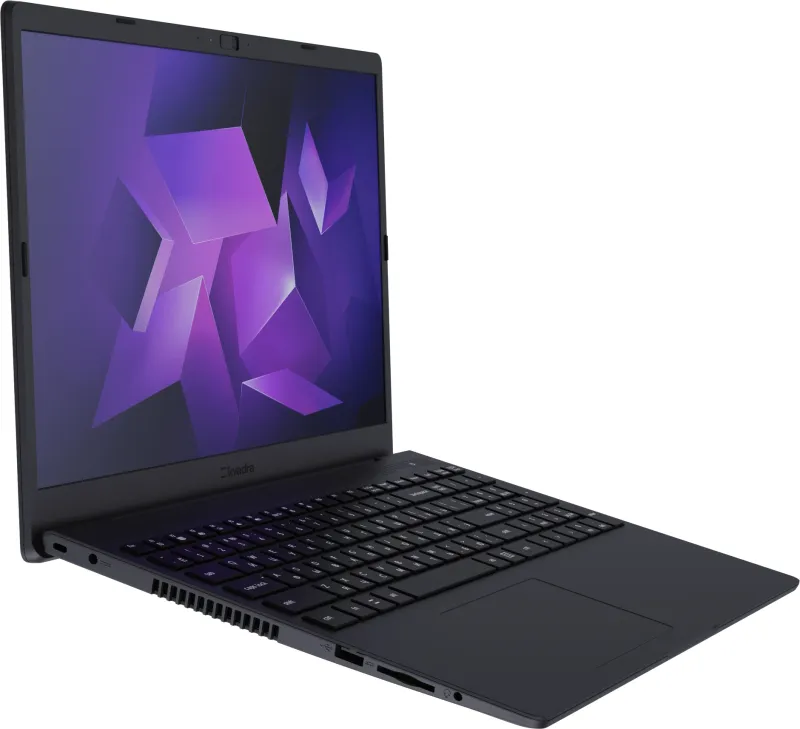Ноутбук Kvadra Nau LE15T Core i5 1335U 16Gb SSD512Gb 15.6" IPS FHD (1920x1080) без ОС graphite WiFi BT Cam (Y22L01CAS120R_5A4861)