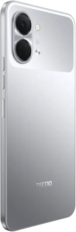 Смартфон Tecno Spark Go 3 128Gb 4Gb серый моноблок 3G 4G 2Sim 6.75" 720x1600 Android 15 13Mpix 802.11 a/b/g/n/ac NFC GPS GSM900/1800 Protect microSD max1024Gb
