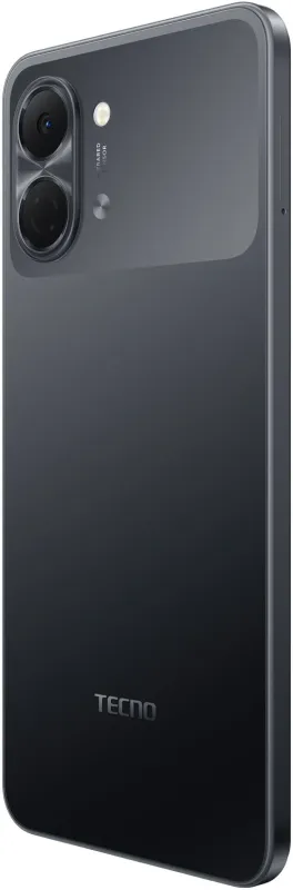 Смартфон Tecno Spark Go 3 128Gb 4Gb черный моноблок 3G 4G 2Sim 6.75" 720x1600 Android 15 13Mpix 802.11 a/b/g/n/ac NFC GPS GSM900/1800 Protect microSD max1024Gb