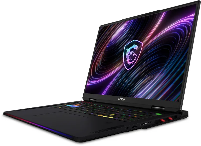 ноутбук MSI Raider 18 Max HX A2WJ Ultra9 290HX 18" 16:10 UHD+ (3840x2400)120Hz DDR5 64GB (32GB*2),2TB SSD,NV RTX 5090 (24GB GDDR7),99Whr,3,6kg,2y,Win11Home,Black