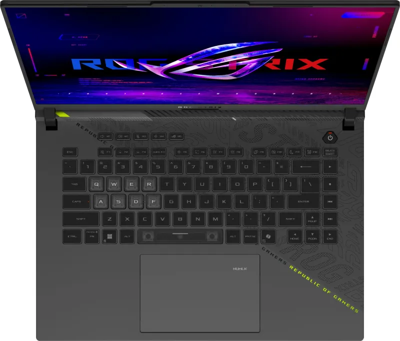 Ноутбук Asus ROG Strix G16 G614PP-WH94 Ryzen 9 8940HX 16Gb SSD1Tb NVIDIA GeForce RTX 5070 8Gb 16" IPS FHD+ (2560x1600) Windows 11 Multi Language grey WiFi BT Cam (90NR0L67-M004S0)