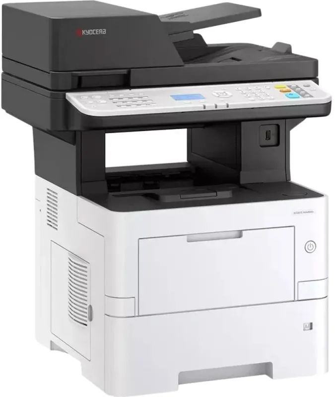 Kyocera ECOSYS MA4500x ( Азия ) , (P/C/S, ч/б лазерный, A4, 45 стр/мин, 1200x1200 dpi, 1 Гб, USB 2.0, Network, лоток 500 л., Duplex, DADF, старт.тонер 6000 стр.)Ff