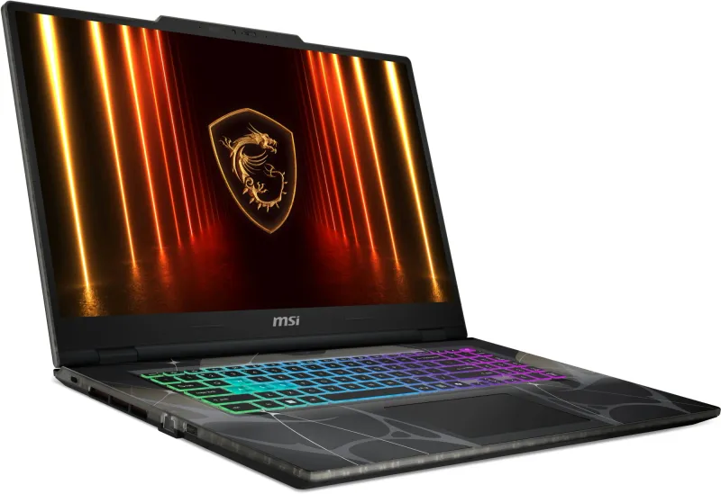 Ноутбук MSI Cyborg A17 AI B2HWEKG-047XRU Ryzen 7 260 16Gb SSD512Gb NVIDIA GeForce RTX5050 8Gb 17.3" IPS FHD (1920x1080) FreeDOS black WiFi BT Cam (9S7-17UL32-047)