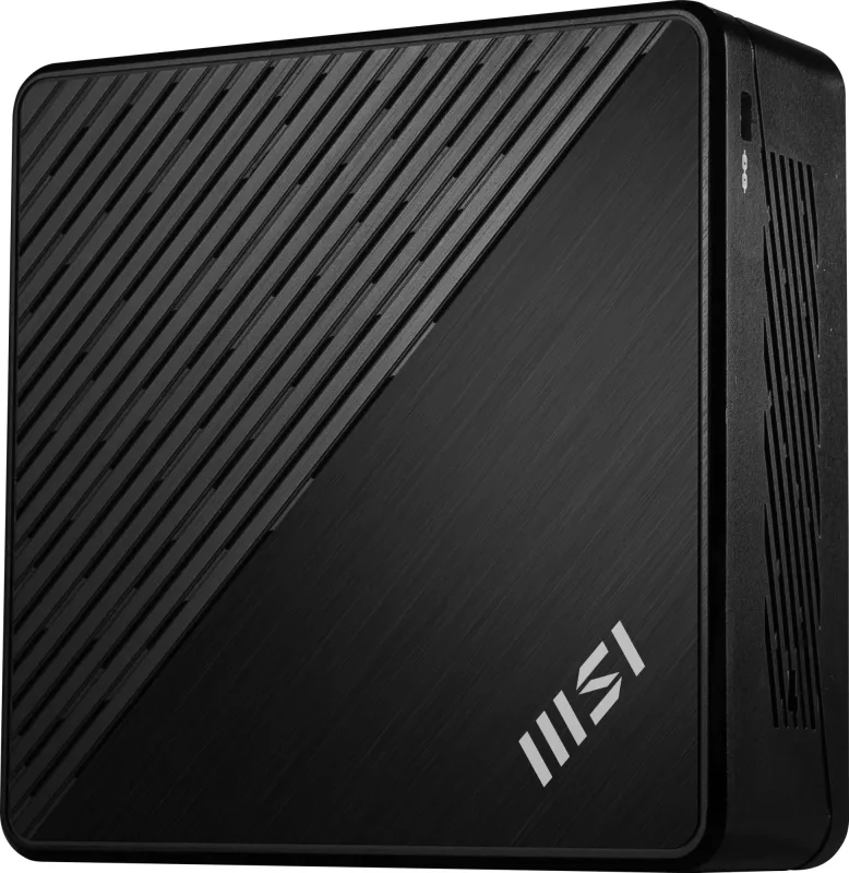 Неттоп MSI Cubi 5 1M-640XRU Core 3 100U (1.2) 8Gb SSD512Gb HDG CR без ОС 2xGbitEth WiFi BT черный (9S6-B0A821-640)