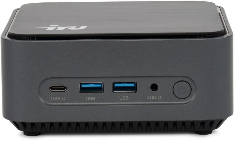 Неттоп IRU Planio 110ALCN slim N100 (1.44) 8Gb SSD256Gb UHDG без ОС GbitEth WiFi BT 30W черный (RUS) (2163802)