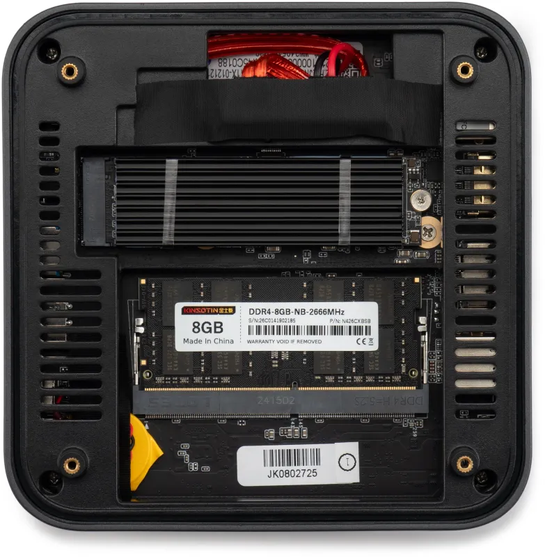 Неттоп IRU Planio 110ALCN slim N100 (1.44) 8Gb SSD256Gb UHDG без ОС GbitEth WiFi BT 30W черный (RUS) (2163802)