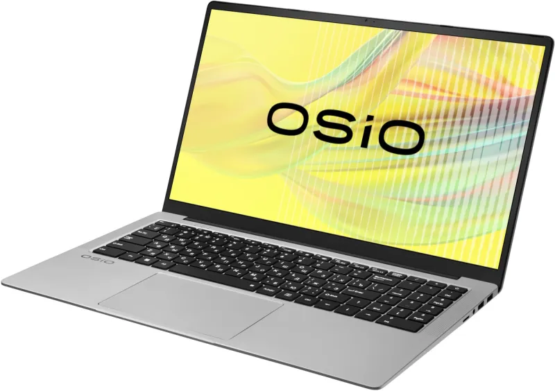Ноутбук Osio FocusLine F160i-015 Core i5 1235U 16Gb SSD512Gb Intel UHD Graphics 16" IPS FHD (1920x1080) без ОС grey WiFi BT Cam 6000mAh