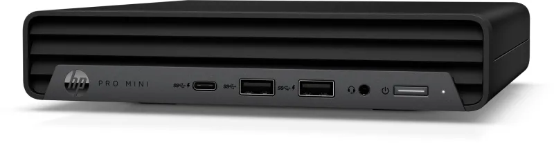 Неттоп HP ProDesk 400 G9 Mini i5 13500T (1.6) 8Gb SSD512Gb UHDG 770 без ОС GbitEth WiFi BT 90W kbNORUS мышь клавиатура черный (C1UE5AT)