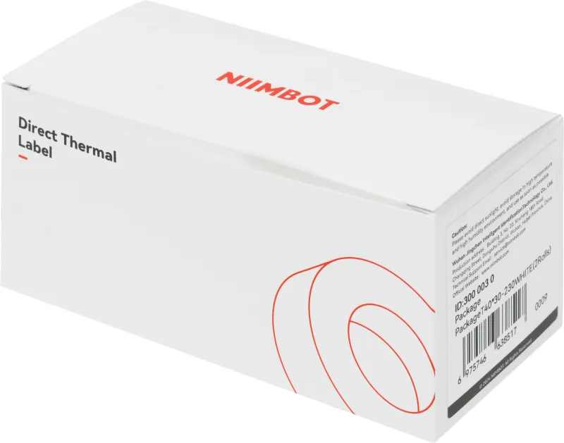 Термоэтикетки Niimbot (1747497) сег.:40x30мм 230шт/рул (упак.:2шт) NIIMBOT B1/B31/B21Pro/B21S/B3S_P белый