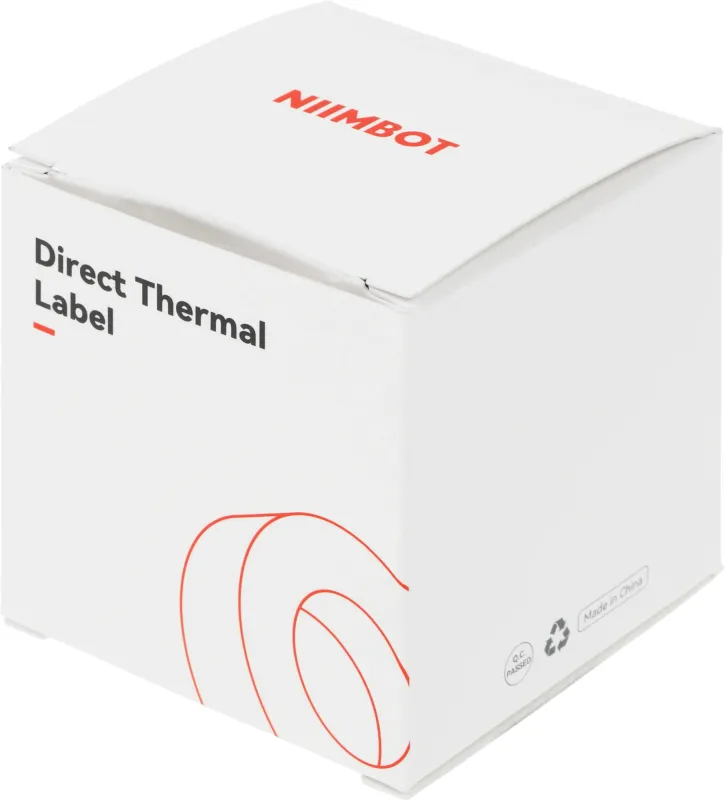 Термоэтикетки Niimbot (1747504) сег.:40x30мм самоклей. 230шт/рул NIIMBOT B1/B21/B3S прозрачный
