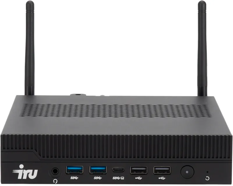 Неттоп IRU Tactio 310H6ITF i7 12700 (2.1) 32Gb SSD1Tb UHDG 770 Windows 11 Pro GbitEth WiFi BT 120W черный (RUS) (2173196)