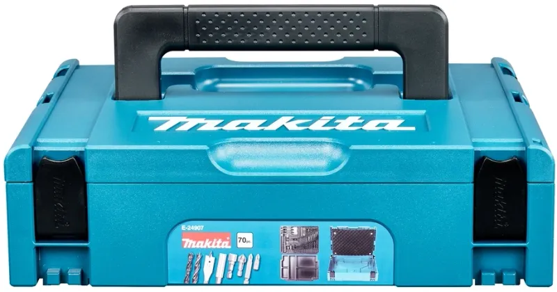 Набор бит и сверл Makita E-24907 (70пред.) для шуруповертов/дрелей