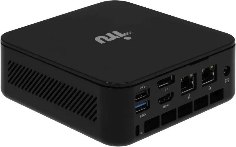 Неттоп IRU Planio 325 Ryzen 5 3500U (2.1) 8Gb SSD512Gb Vega 8 Windows 11 Pro GbitEth WiFi BT 65W черный (RUS) (2180266)