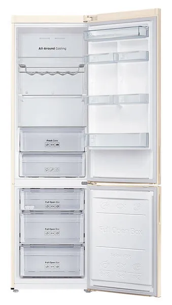 Холодильник Samsung RB37J5240EF/WT бежевый (двухкамерный)