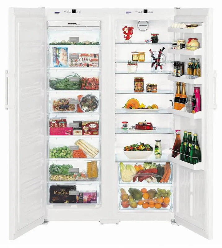 Холодильник Liebherr SBS 7212 белый (двухкамерный)