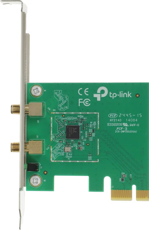 Сетевой адаптер Wi-Fi TP-Link TL-WN881ND N300 PCI Express (ант.внеш.съем) 2ант.
