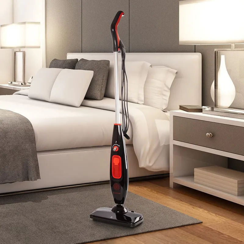 Швабра паровая Endever Odyssey Q-607 1700Вт черный/красный