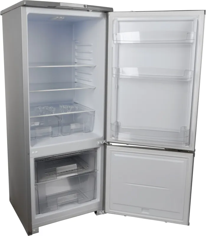 Холодильник Бирюса Б-M151 2-хкамерн. серебристый металлик мат.