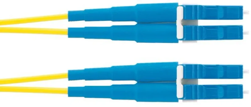 Патч-корд Panduit F92ELLNLNSNM007 2x9/125 OS1/OS2 LC дуплекс-LC дуплекс 7м LSZH желтый
