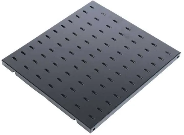 Полка стационарная ЦМО СВ-58-9005 0.5U нагр.:45кг. 19" 582мм черный (упак.:1шт)