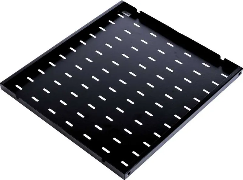 Полка стационарная ЦМО СВ-58-9005 0.5U нагр.:45кг. 19" 582мм черный (упак.:1шт)