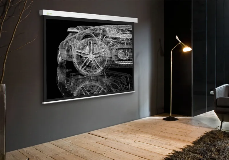 Экран Cactus 213x213см Wallscreen CS-PSW-213x213 1:1 настенно-потолочный рулонный белый