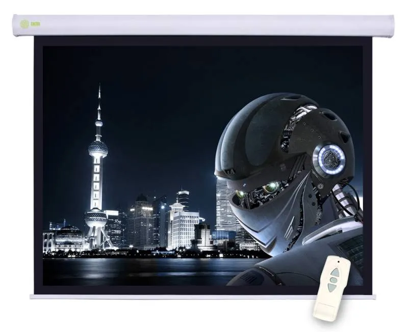 Экран Cactus 124.5x221см Motoscreen CS-PSM-124x221 16:9 настенно-потолочный рулонный (моторизованный привод)