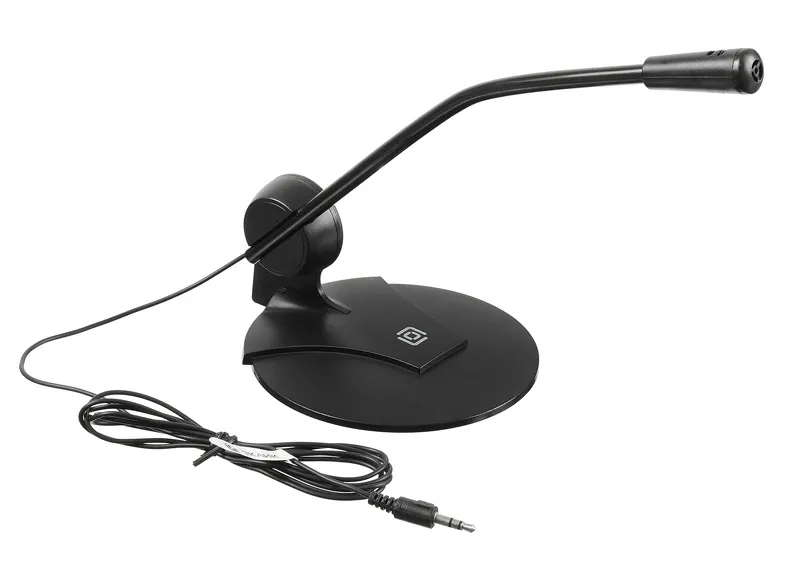 Микрофон проводной Оклик MP-M009B 1.8м черный