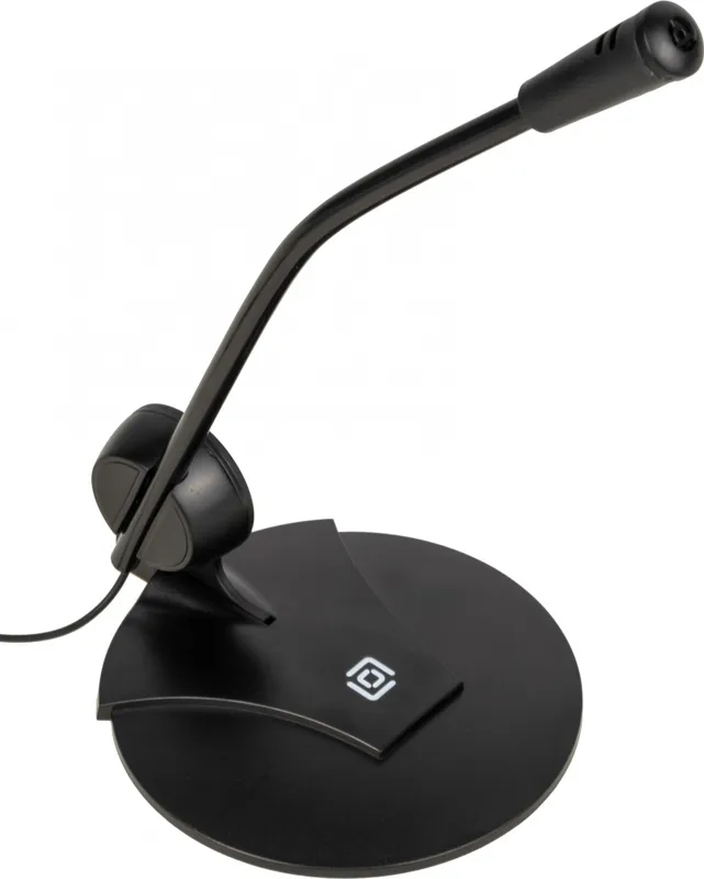 Микрофон проводной Оклик MP-M009B 1.8м черный