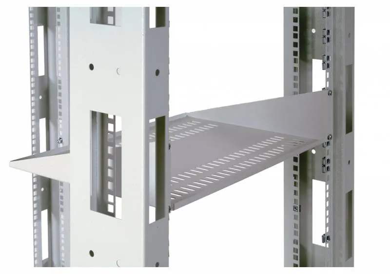 ЦМО Полка перфорированная консольная 2U, глубина 400 мм